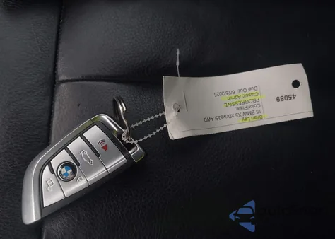 2015 BMW X5 xDrive35I из США, поврежденный, VIN 5UXKR0C55F0K54767